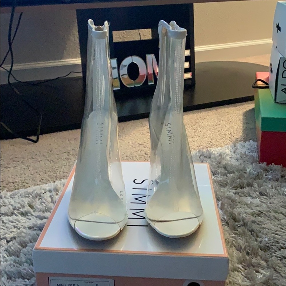 Clear Heels - Picture 2 of 2